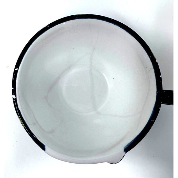 Wongs Ceramic Teapot For One Navy Snowman Snowflakes Pine Trees 3 Pc 20 oz 2006 - Picture 14 of 14